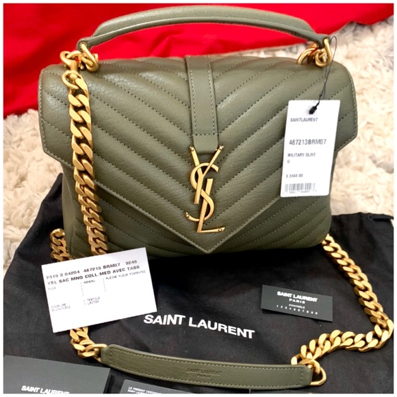 Yves Saint Laurent Handbags - 🆕💯🔥SAINT LAURENT Medium Collège Matelassé Bag